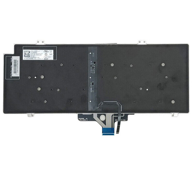 DELL LATITUDE 5420 5430 7420 7520 US REPLACE KEYBOARD BACKLIT BLACK 0CW3R5 - Click Image to Close