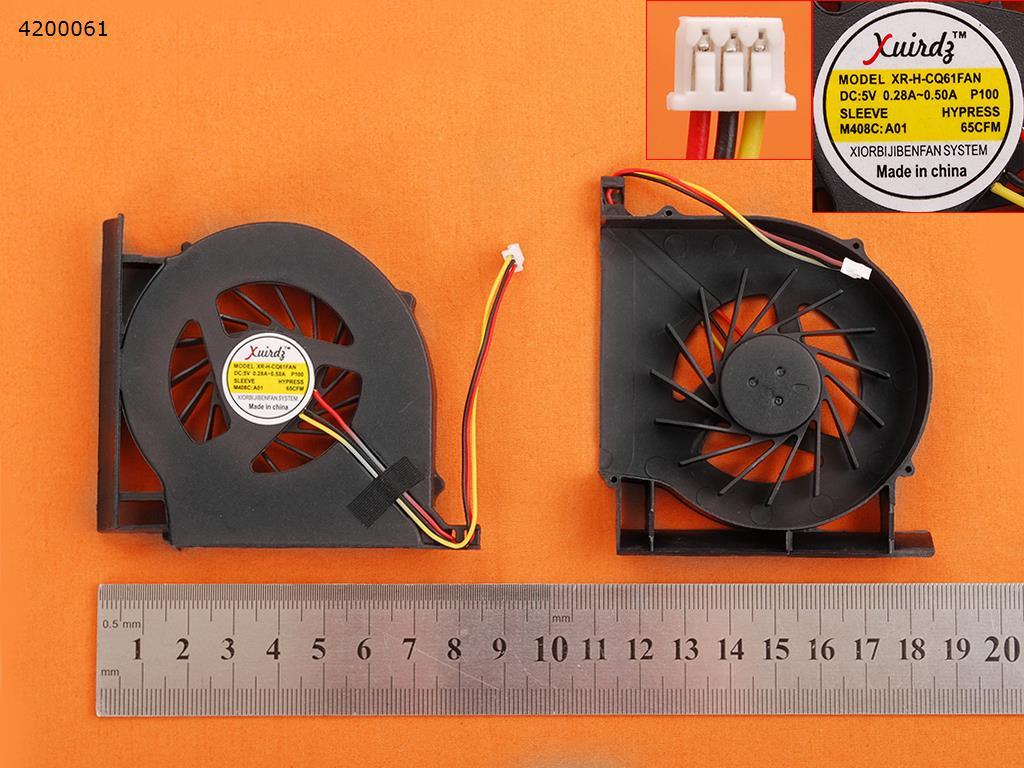 HP CQ61 G61 CQ70 CQ71 G71 CPU COOLING FAN 531210-001 - Click Image to Close