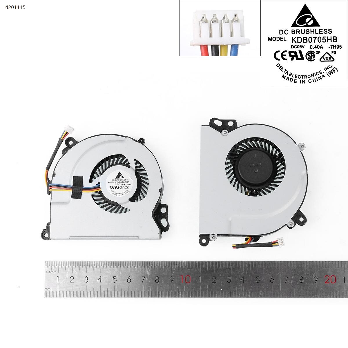 HP ENVY 15-J000 15-Q000 17-J000 CPU COOLING FAN 720235-001 - Click Image to Close