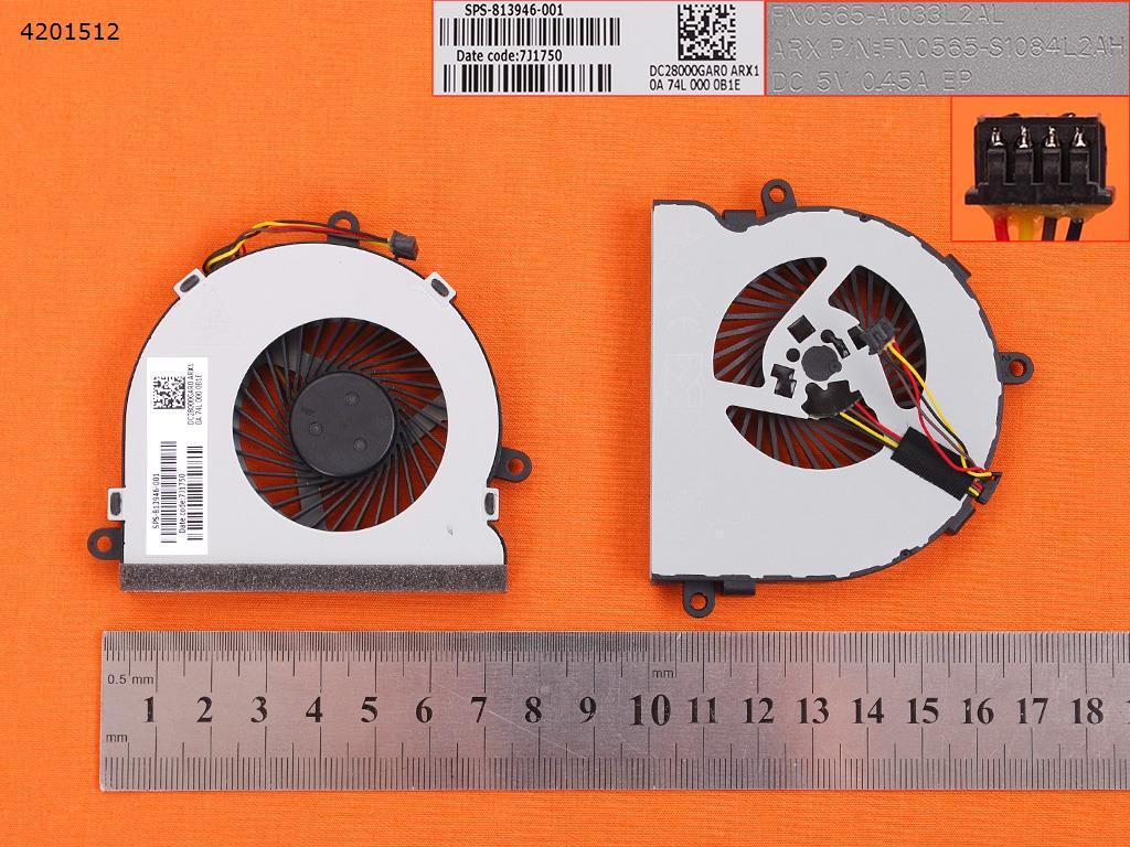 HP 15-AC 15-AF 15-AY 15-BA 15-BW 15-BS 250 G4 CPU COOLING FAN - Click Image to Close