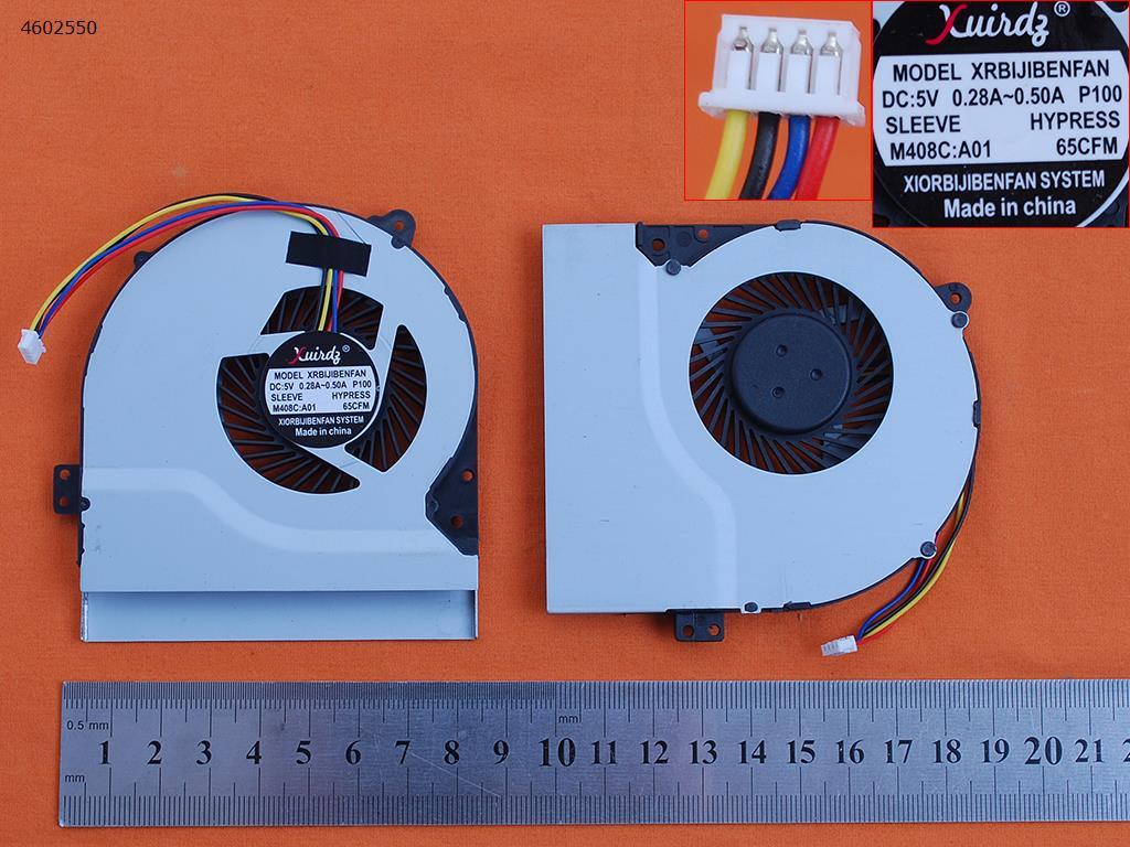 ASUS X550 X550V X550C X450 X450CA COOLING FAN 13NB00S1P01011 - Click Image to Close