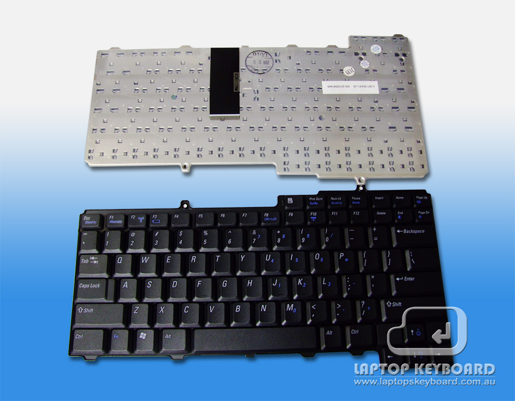 DELL 1501, 630M, 6400, 9400 KEYBOARD 0NC929, XG900, N6782.G01 - Click Image to Close