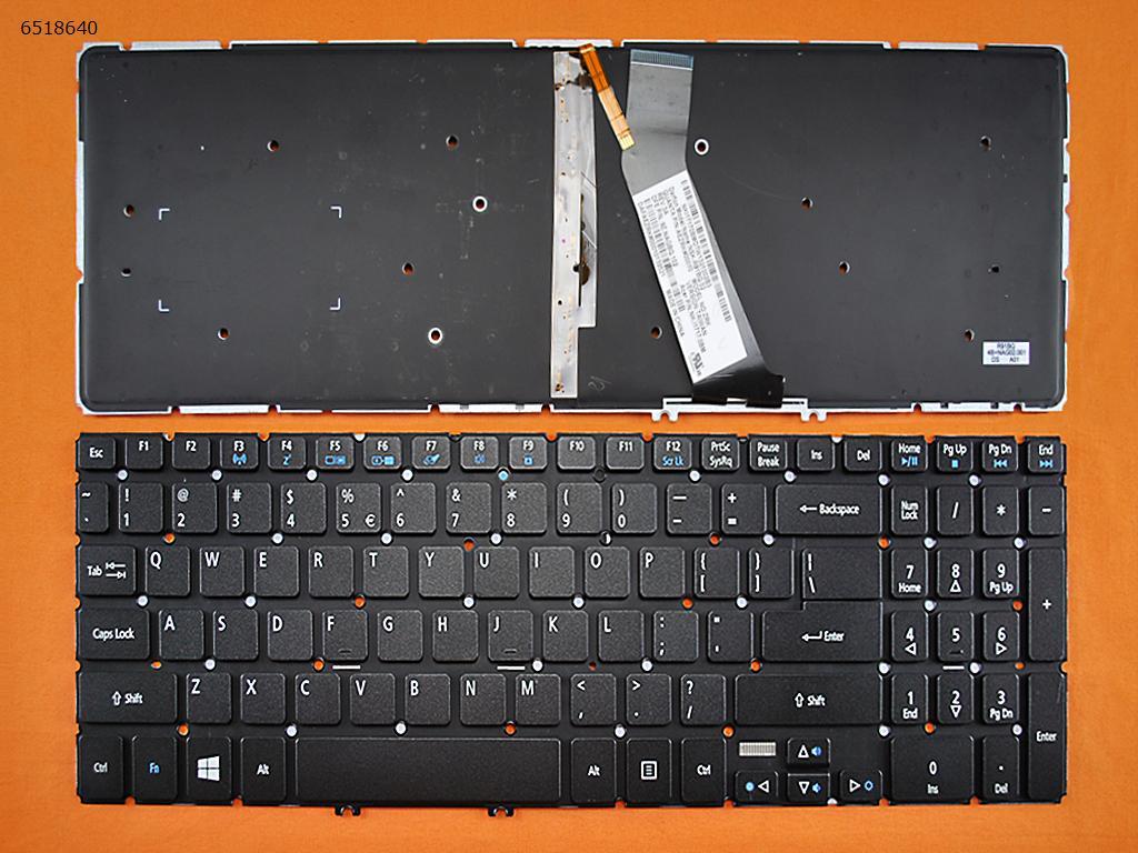 ACER ASPIRE V5-571, V5-573 REPLACE KEYBOARD BACKLIT NK.I1717.0C8 - Click Image to Close