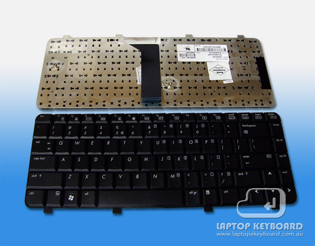 HP 6520S 6720S 540 550 US REPLACE KEYBOARD 455264-001 - Click Image to Close