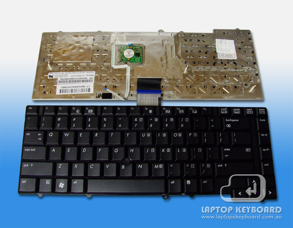 HP COMPAQ ELITEBOOK 6930P US REPLACEMENT KEYBOARD 483010-001 - Click Image to Close