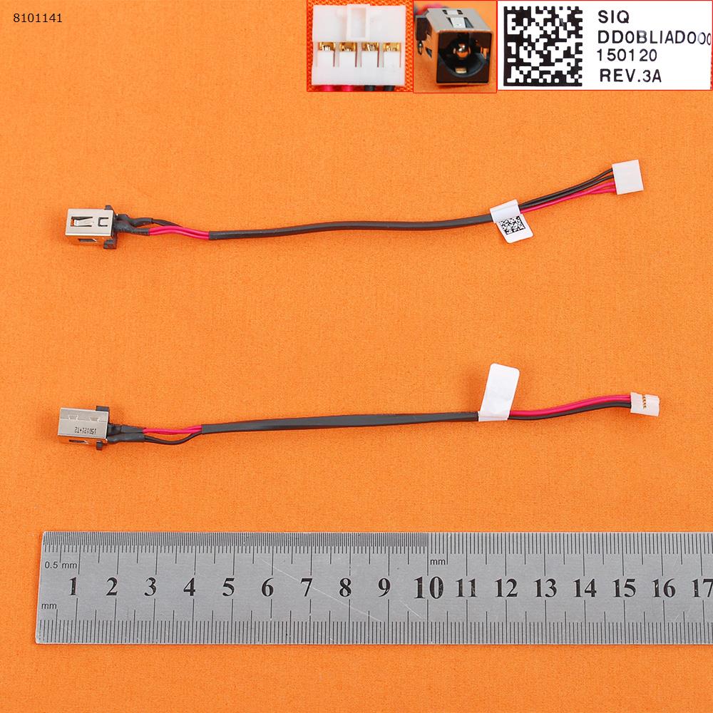 DC POWER JACK CABLE FOR TOSHIBA SATELLITE L50-B, S50-B P50W-B A000294540 - Click Image to Close