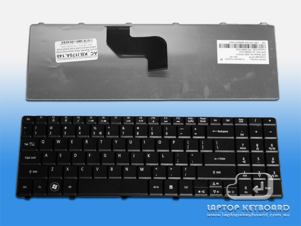 ACER ASPIRE 5532 5535 EMACHINES G430 G627 KEYBOARD KB.I170A.140 - Click Image to Close