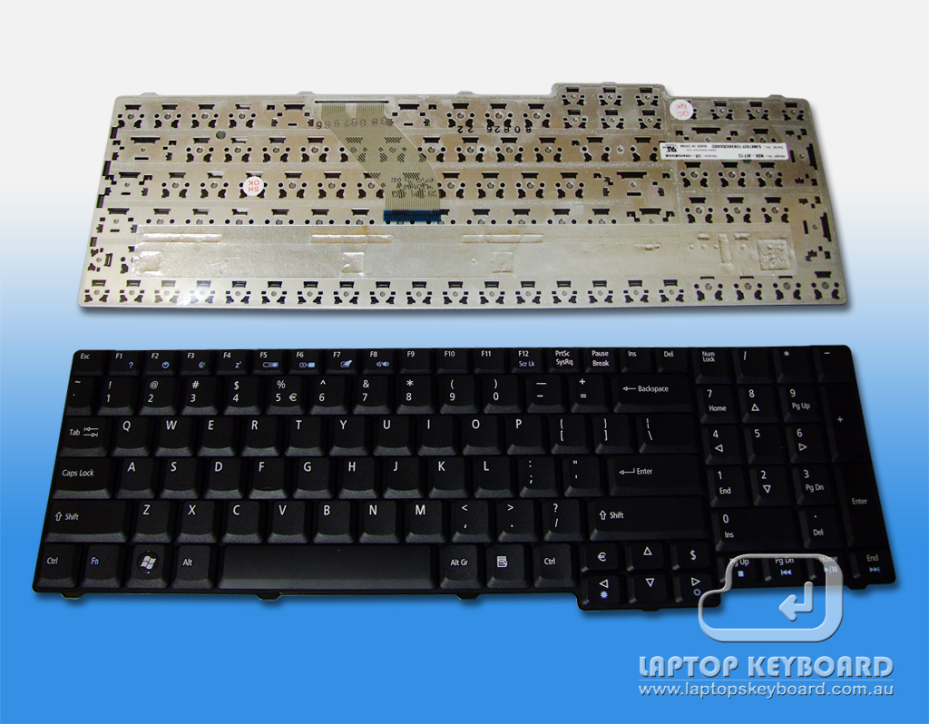 ACER ASPIRE 7000, 9400 REPLACE KEYBOARD 9J.N8782.R0T - Click Image to Close