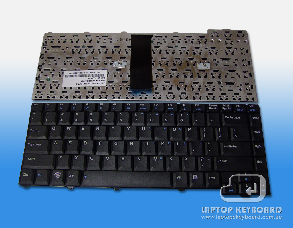 ASUS F2 F3 Z53 REPLACE KEYBOARD 28PIN 04GNI11KUS20 - Click Image to Close