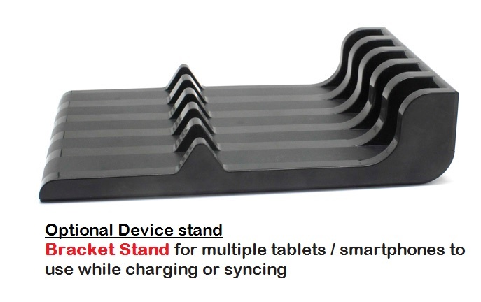 DEVICE STAND FOR 10PORTS USB CHARGING STATION - Click Image to Close