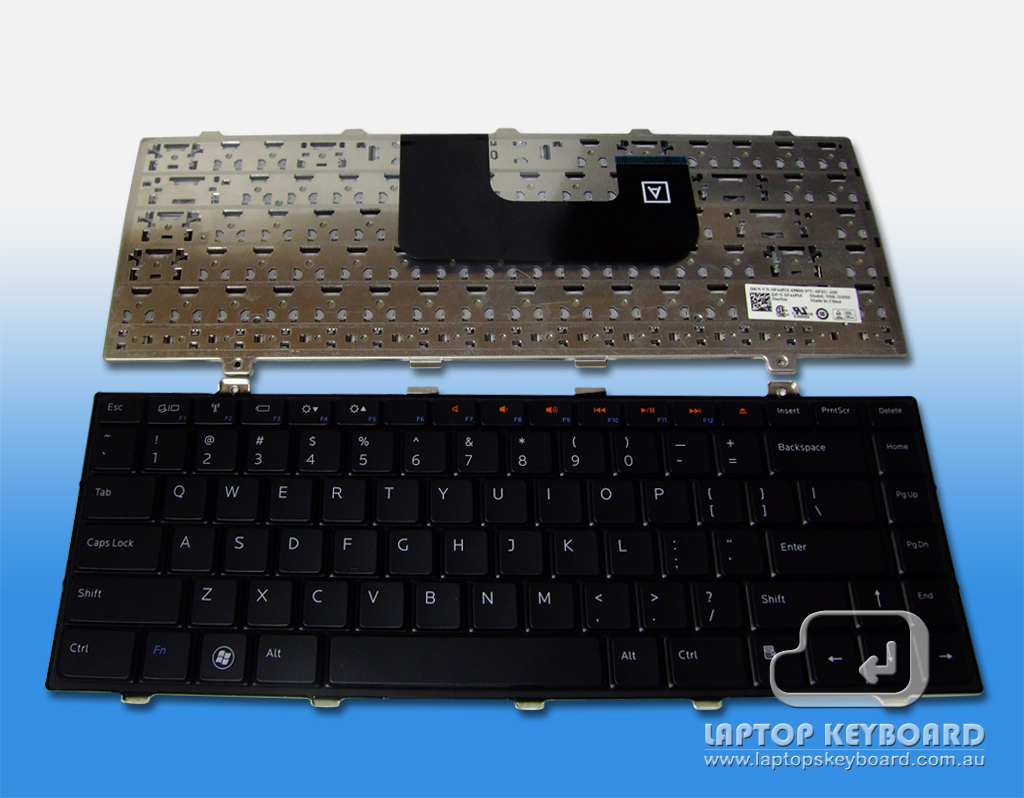 DELL STUDIO 14Z, 1440 REPLACE BLACK KEYBOARD 0P445M - Click Image to Close