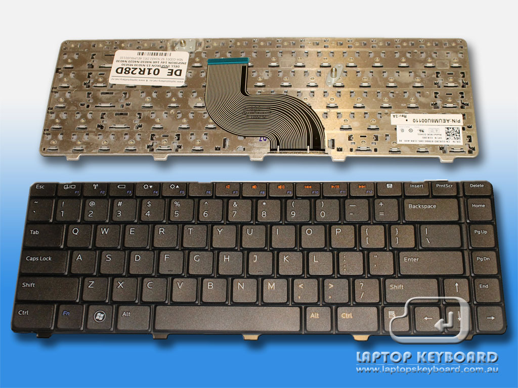 DELL INSPIRON 14R N4010, 14V N4020 US REPLACE KEYBOARD 01R28D - Click Image to Close