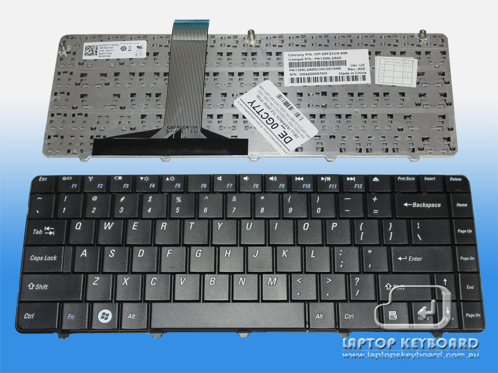 DELL INSPIRON 11Z, MINI 1110 US REPLACE KEYBOARD 0GCT7Y - Click Image to Close