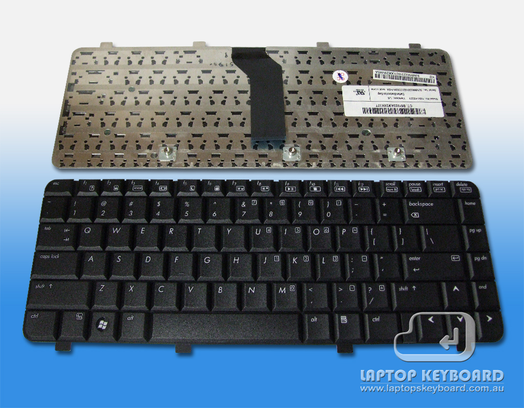 HP PAVILION DV2000, PRESARIO V3000 LAPTOP KEYBOARD 417068-001 - Click Image to Close