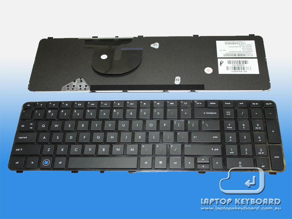 HP PAVILION DV7-4000, DV7T-4000 US KEYBOARD 605344-001 - Click Image to Close