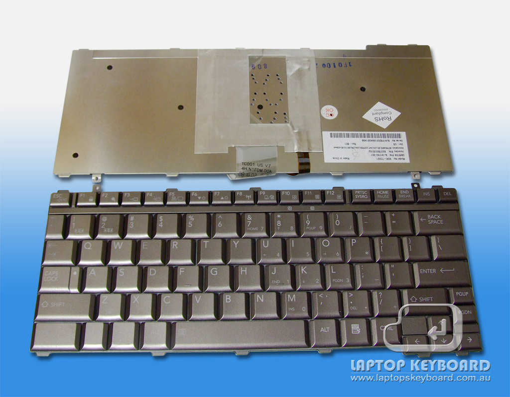 TOSHIBA SATELLITE E105 US KEYBOARD WITH BACKLIT V000160140 - Click Image to Close