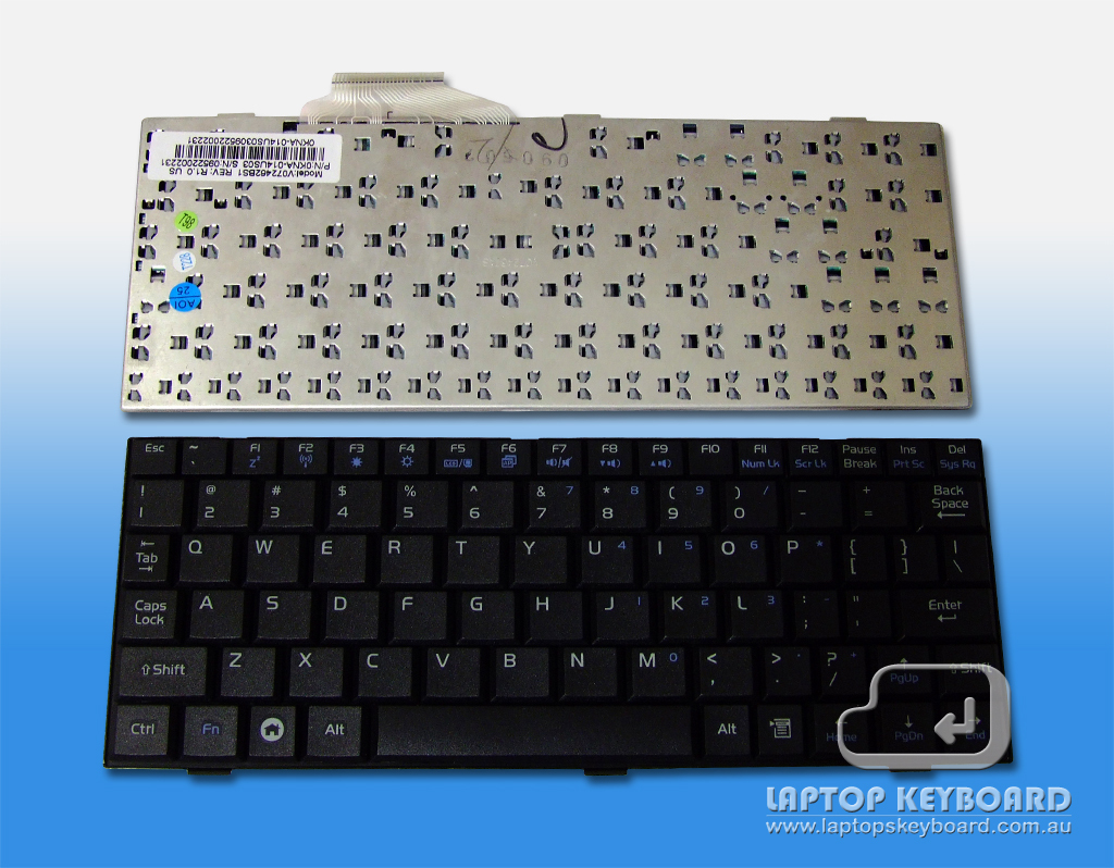 ASUS EEEPC 700/900 REPLACE KEYBOARD 04GN012KUS10 - Click Image to Close