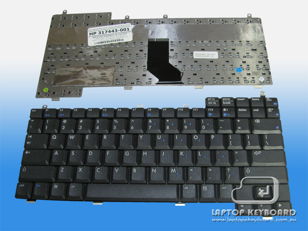 HP COMPAQ NX9000 PRESARIO 2500 PAVILION ZE4000 KB 317443-001 - Click Image to Close