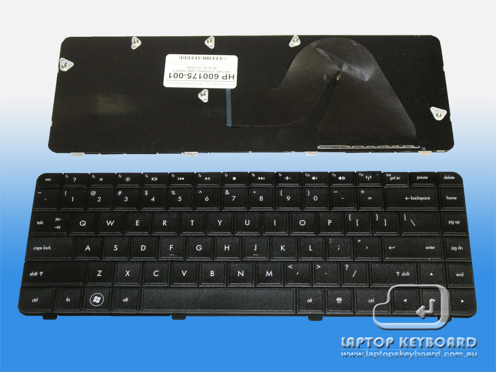 HP G42 AND COMPAQ CQ42 US BLACK KEYBOARD 600175-001 - Click Image to Close
