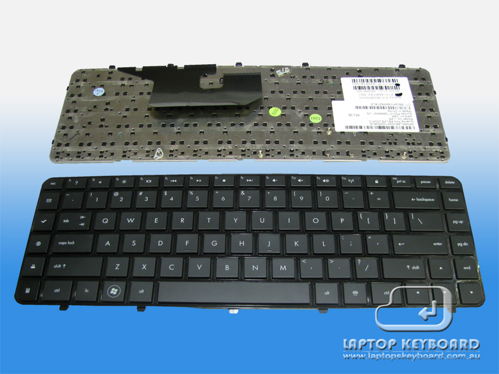 HP PAVILION DV6-3000, DV6-4000 US KEYBOARD 606743-001 - Click Image to Close