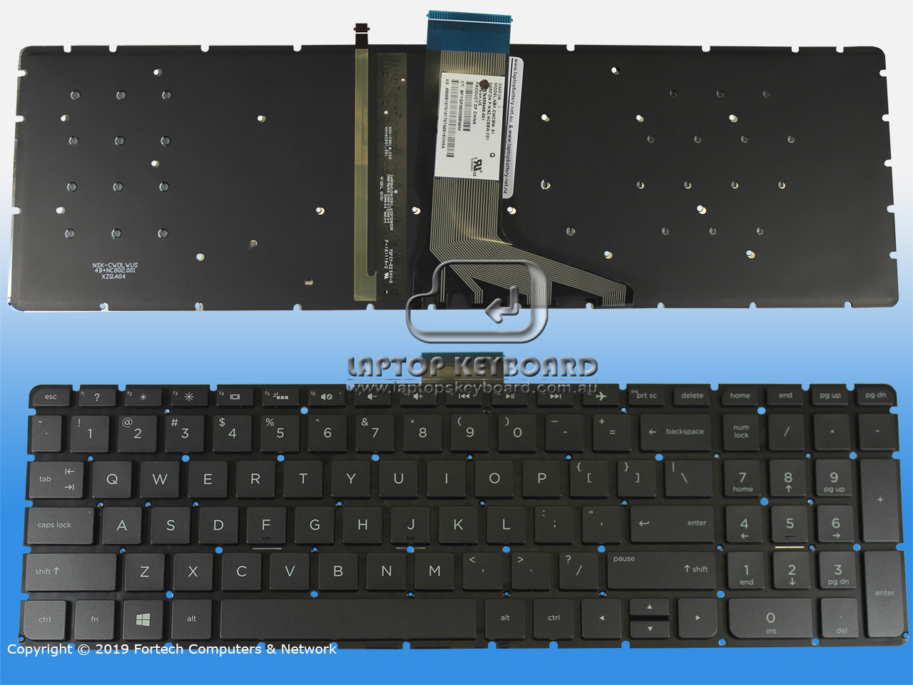 HP ENVY X360 M6-W000 PAVILION X360 15-BK000 KEYBOARD 855486-001 - Click Image to Close