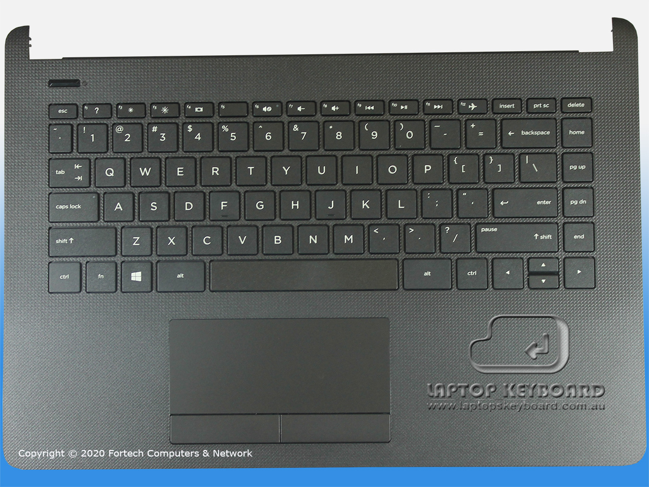 HP PAVILION 14-BS, 14-BW TOPCOVER WITH KEYBOARD BLACK 925307-001 - Click Image to Close