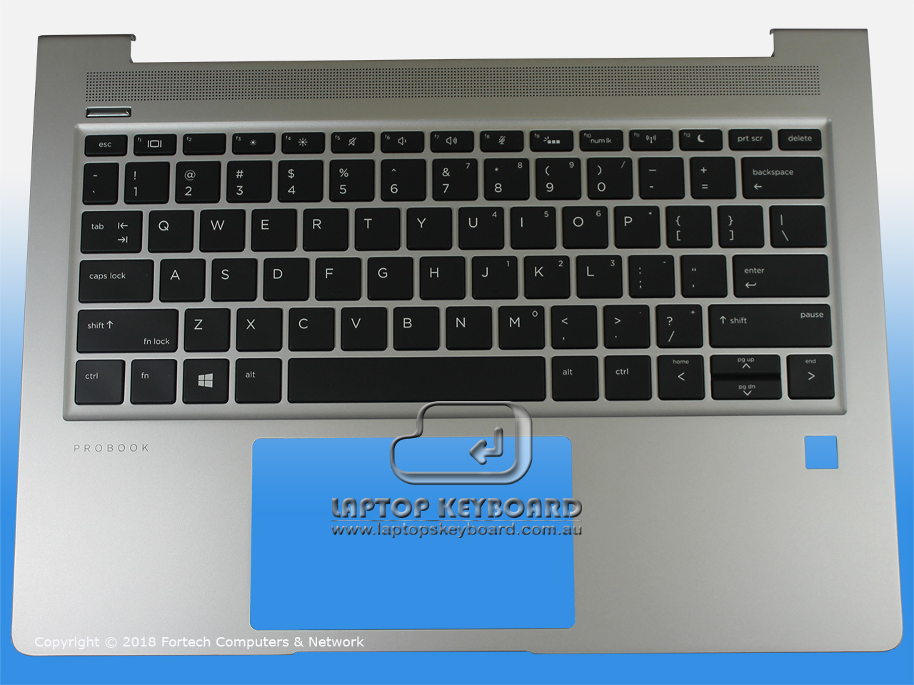 HP PROBOOK 430 G6 US TOPCOVER WITH KEYBOARD ASSEMBLY L44547-001 - Click Image to Close