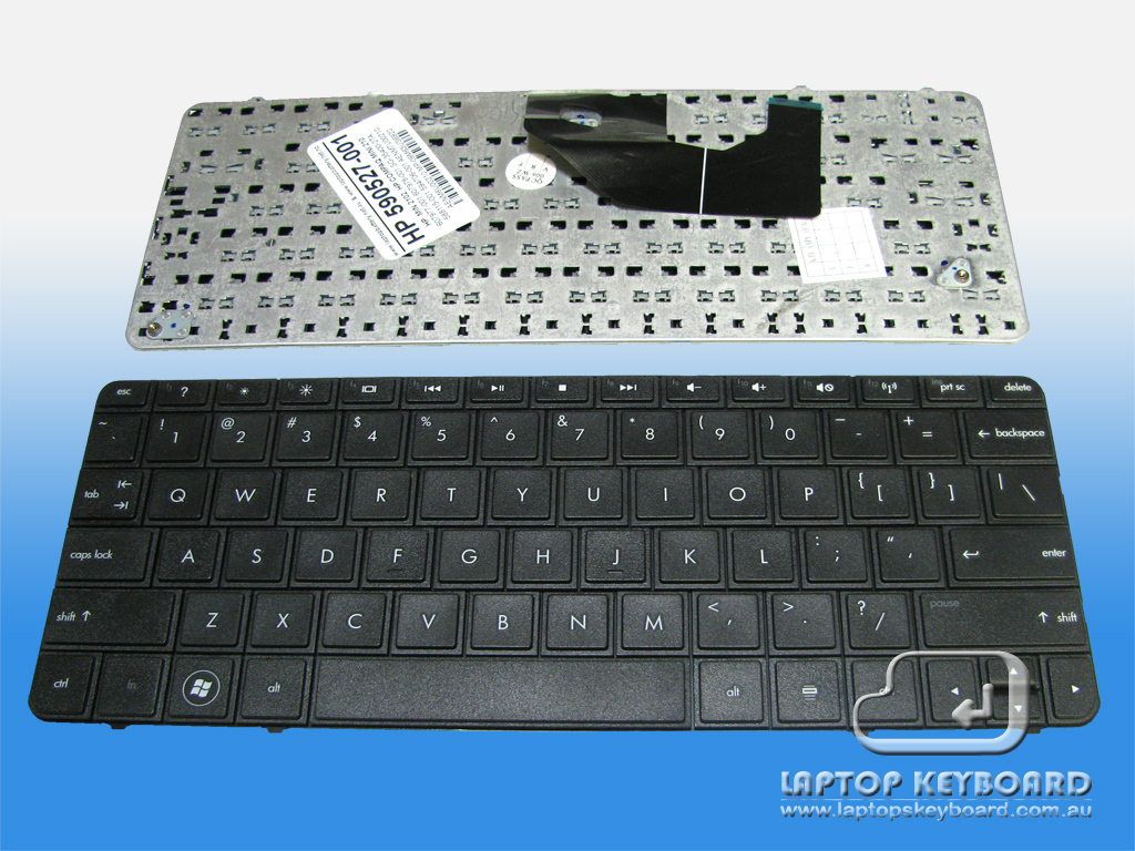 HP MINI 2102 HP COMPAQ MINI 210 US REPLACE KEYBOARD 590527-001 - Click Image to Close