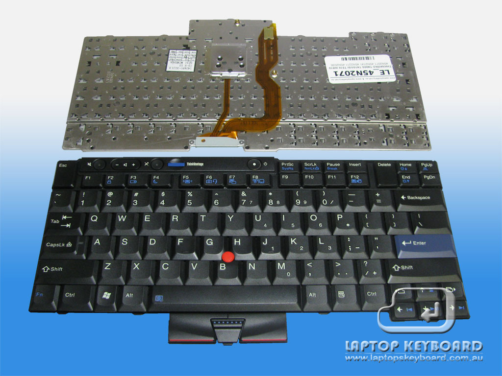 LENOVO THINKPAD T400S T410 T510 W510 US REPLACE KEYBOARD 45N2071 - Click Image to Close