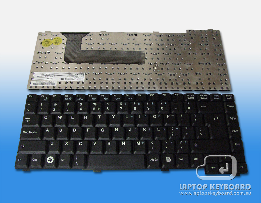 FUJITSU AMILO LI1818 LI1820 US REPLACE KEYBOARD 71GL70014-00 - Click Image to Close