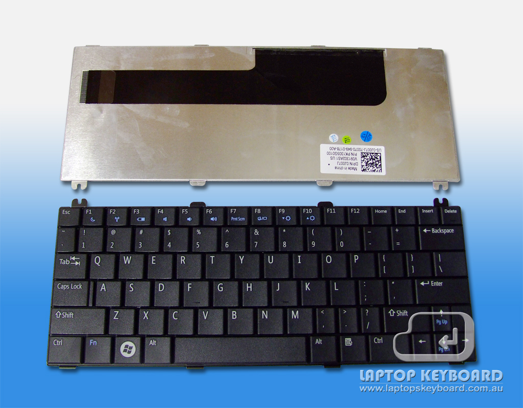 DELL MINI 12, 1210 US REPLACE BLACK KEYBOARD 0J007J - Click Image to Close