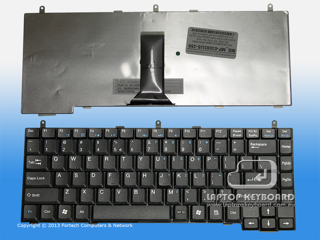 MSI VR330, M645, M660 LG K1 BLACK US KEYBOARD MP-03083US-359 - Click Image to Close