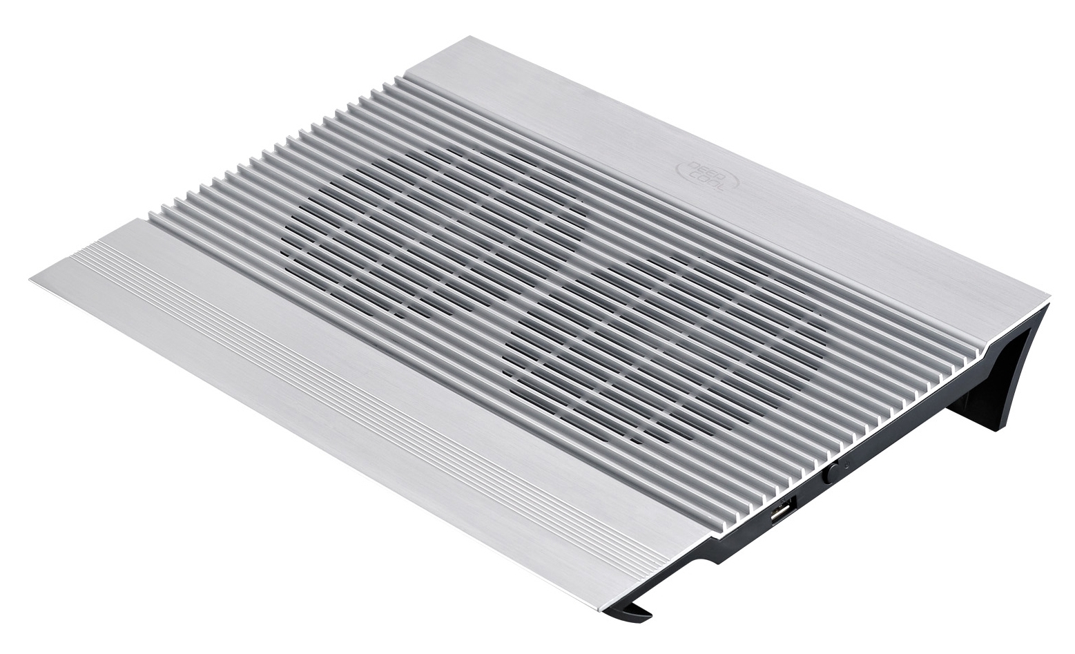 ALUMINIUM NOTEBOOK COOLING PAD WITH DUAL 140MM FAN - Click Image to Close