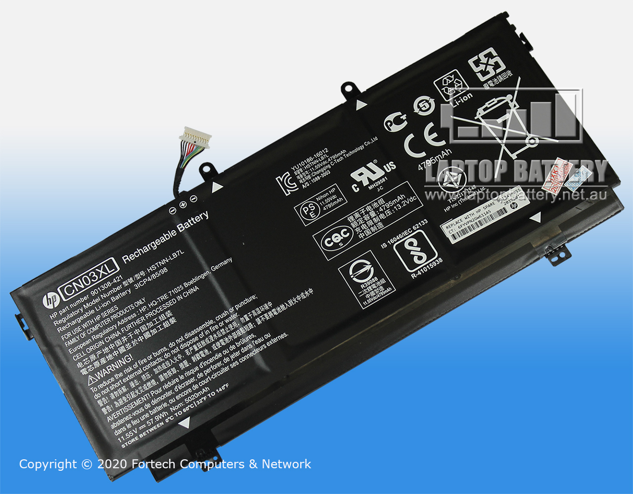 HP ENVY 13-AB000, SPECTRE 13-AC000 MAIN BATTERY 859356-855 CN03 - Click Image to Close