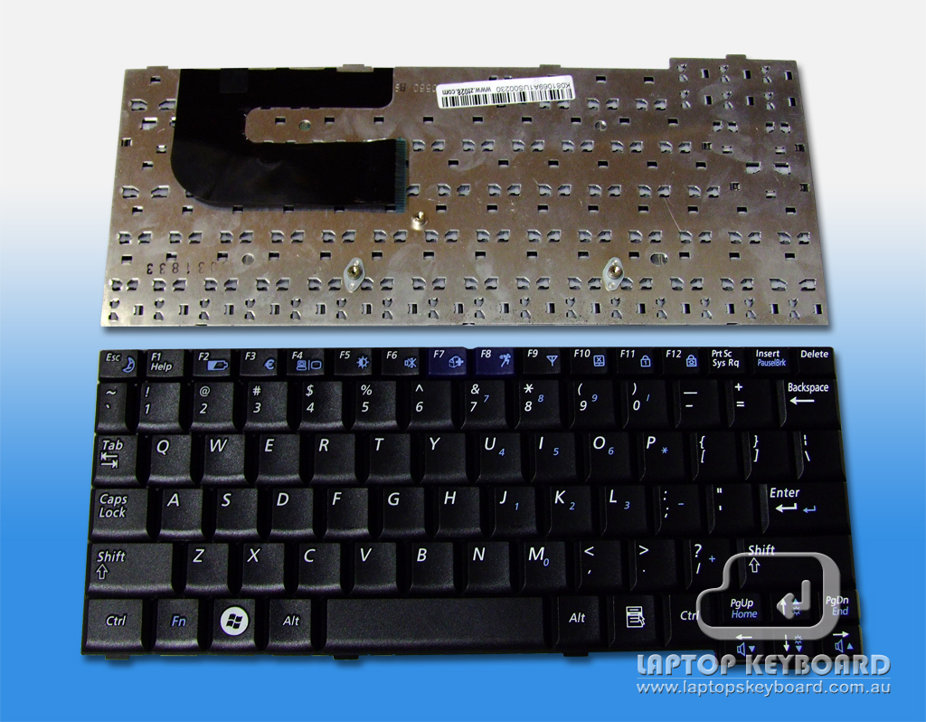 SAMSUNG NC10 US BLACK KEYBOARD HV100560BS - Click Image to Close