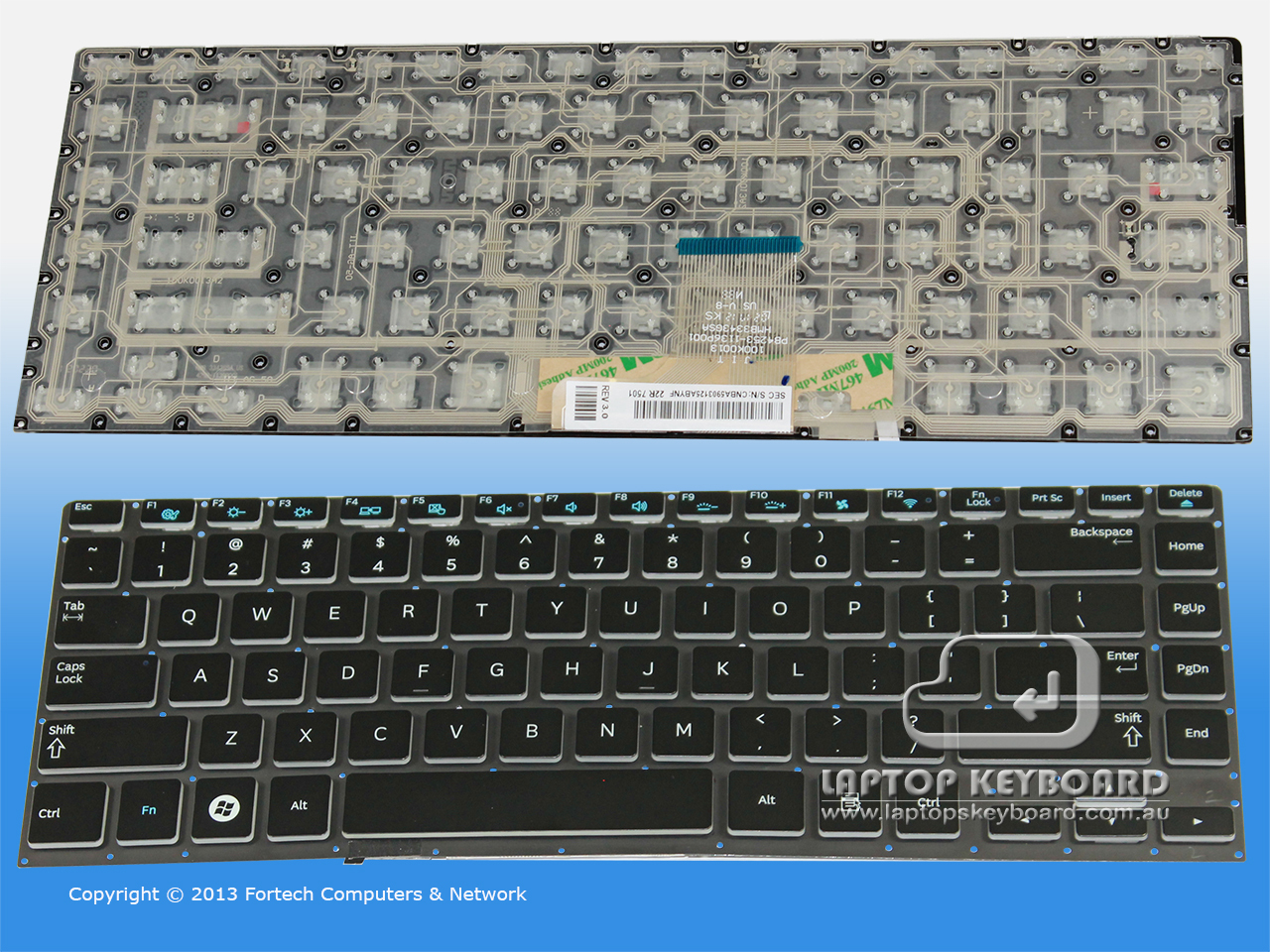 SAMSUNG 7 SERIES 14IN 700Z4A NP700Z4B BLACK KEYBOARD CNBA5903125 - Click Image to Close