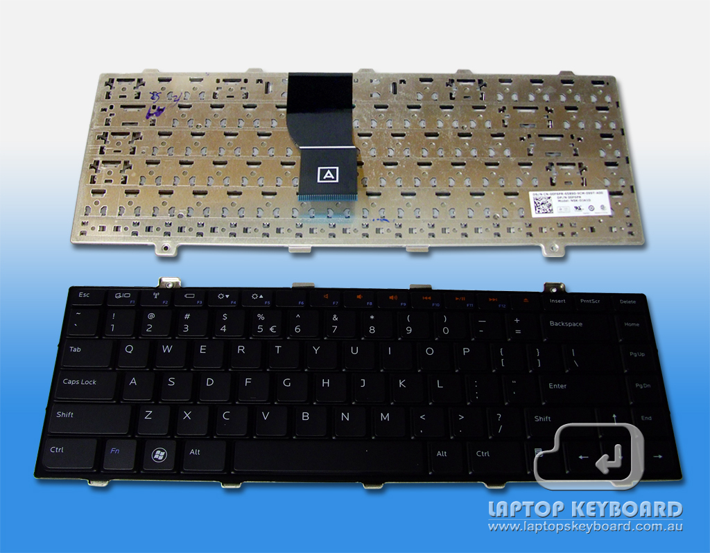 DELL STUDIO 1450, 1458 REPLACE BLACK KEYBOARD 00F6PR - Click Image to Close