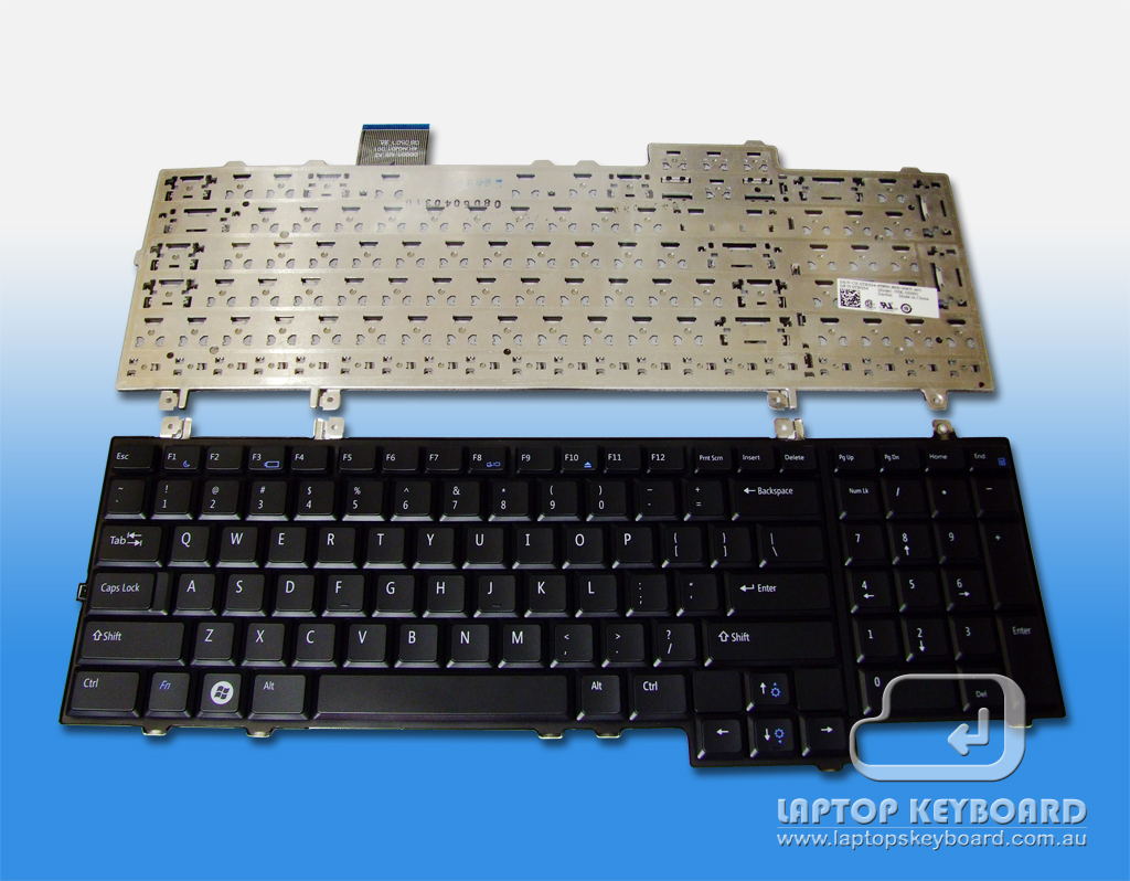 DELL STUDIO 1735 1736 1737 BLACK REPLACE KEYBOARD 0TR334 - Click Image to Close