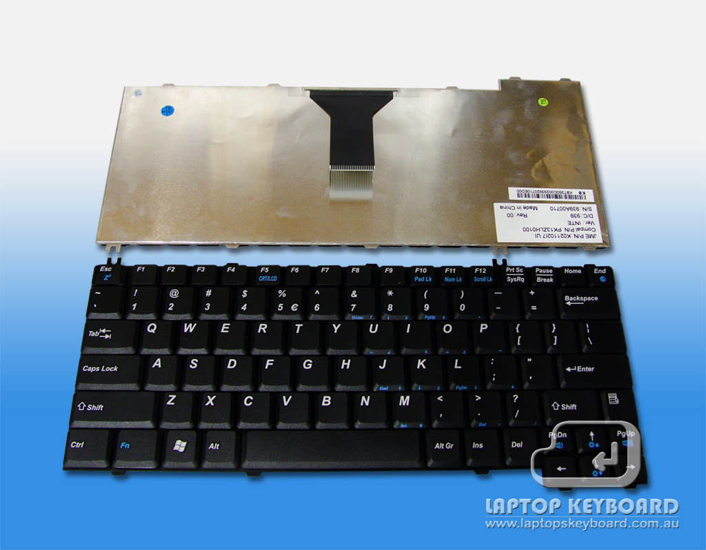 ACER TRAVELMATE 290 291 2350 3950 4050 KEYBOARD K02110217 - Click Image to Close
