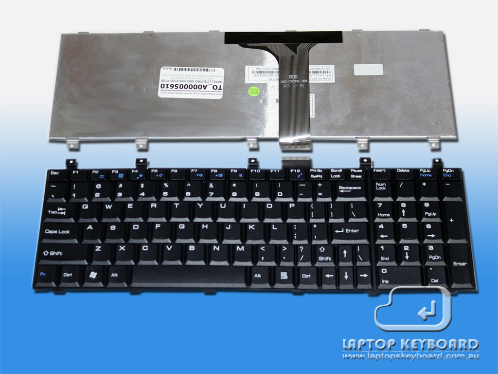 TOSHIBA SATELLITE M60, M65, P100, P105 KEYBOARD BLACK A000005610 - Click Image to Close