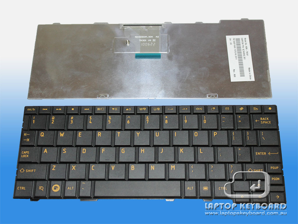 TOSHIBA CLOUD AC100 BLACK KEYBOARD PK130EF1A00 - Click Image to Close