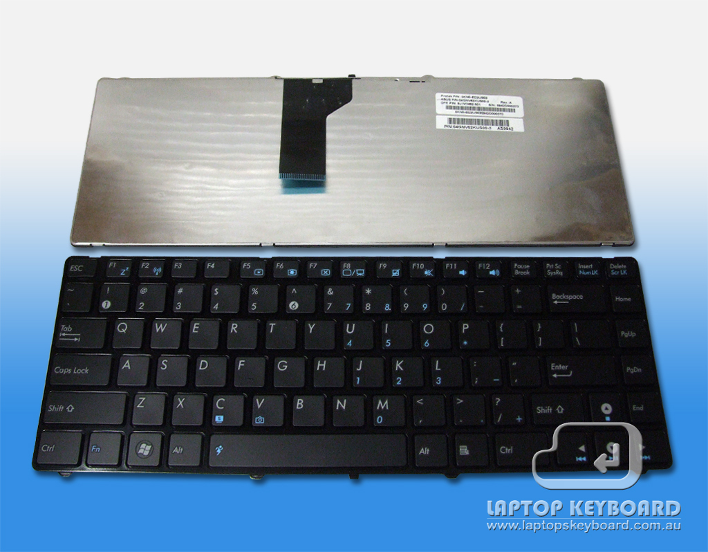 ASUS UL30, U81A, A42, K42 US REPLACE KEYBOARD 04GNV62KUS00 - Click Image to Close