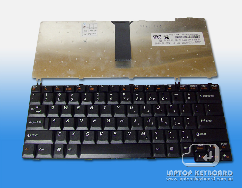 LENOVO IDEAPAD Y330, Y430, U330 US KEYBOARD 25-007809 - Click Image to Close