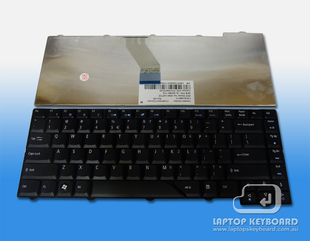 ACER ASPIRE 4710, 4720 REPLACE KEYBOARD BLACK KB.INT00.442 - Click Image to Close