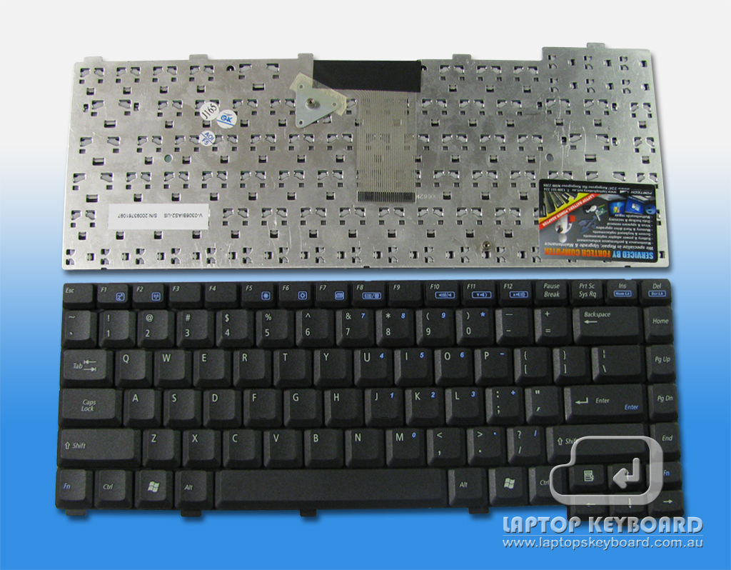 ASUS A3000, A6000, Z9100, Z9200 US KEYBOARD 04GNA53KUSA4 - Click Image to Close