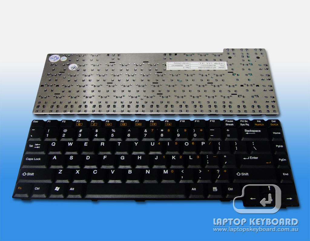 ASUS T9000, L9000 REPLACE KEYBOARD K000962A1 - Click Image to Close