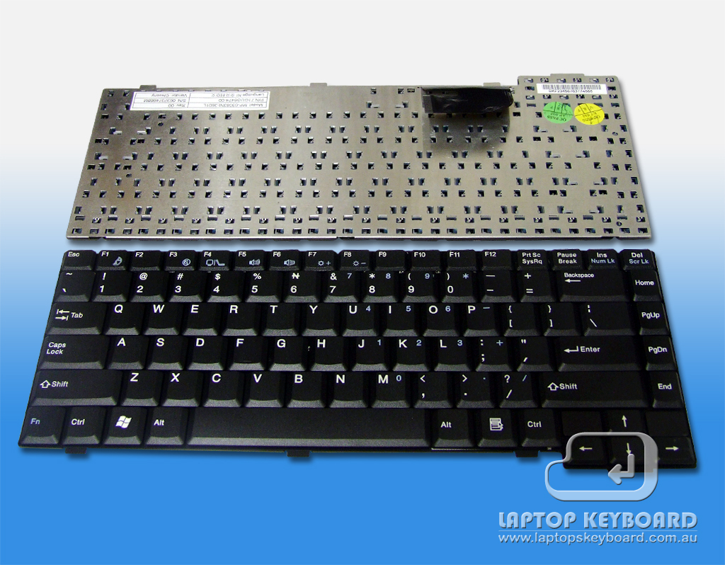 FUJITSU AMILO M7405, M1425, M1424 REPLACE KEYBOARD 71GUG6474-00 - Click Image to Close