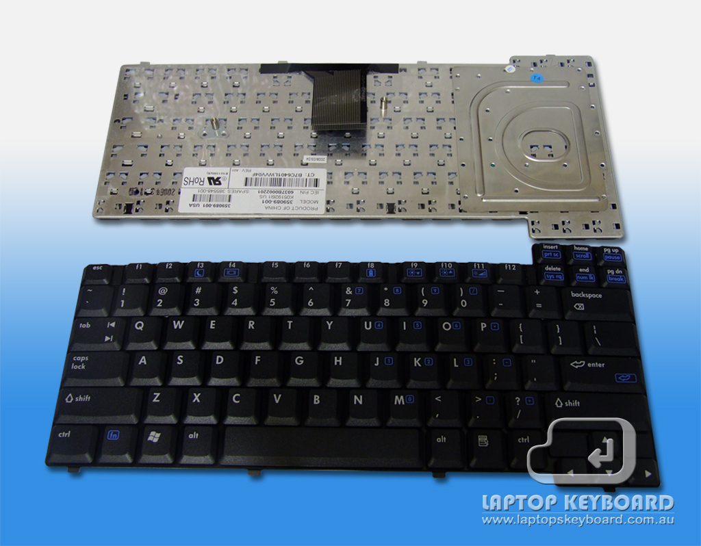 HP COMPAQ NX8220, NC8230 US REPLACEMENT KEYBOARD 359089-001 - Click Image to Close