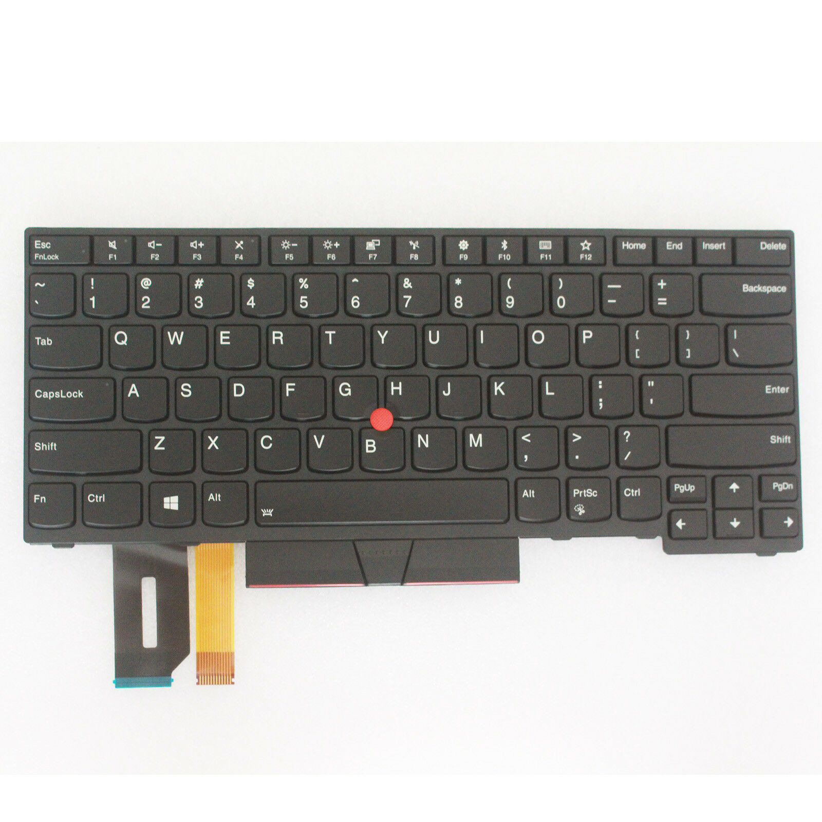 LENOVO THINKPAD E480/E485, L380/L480 US KEYBOARD BLT 01YP280 - Click Image to Close