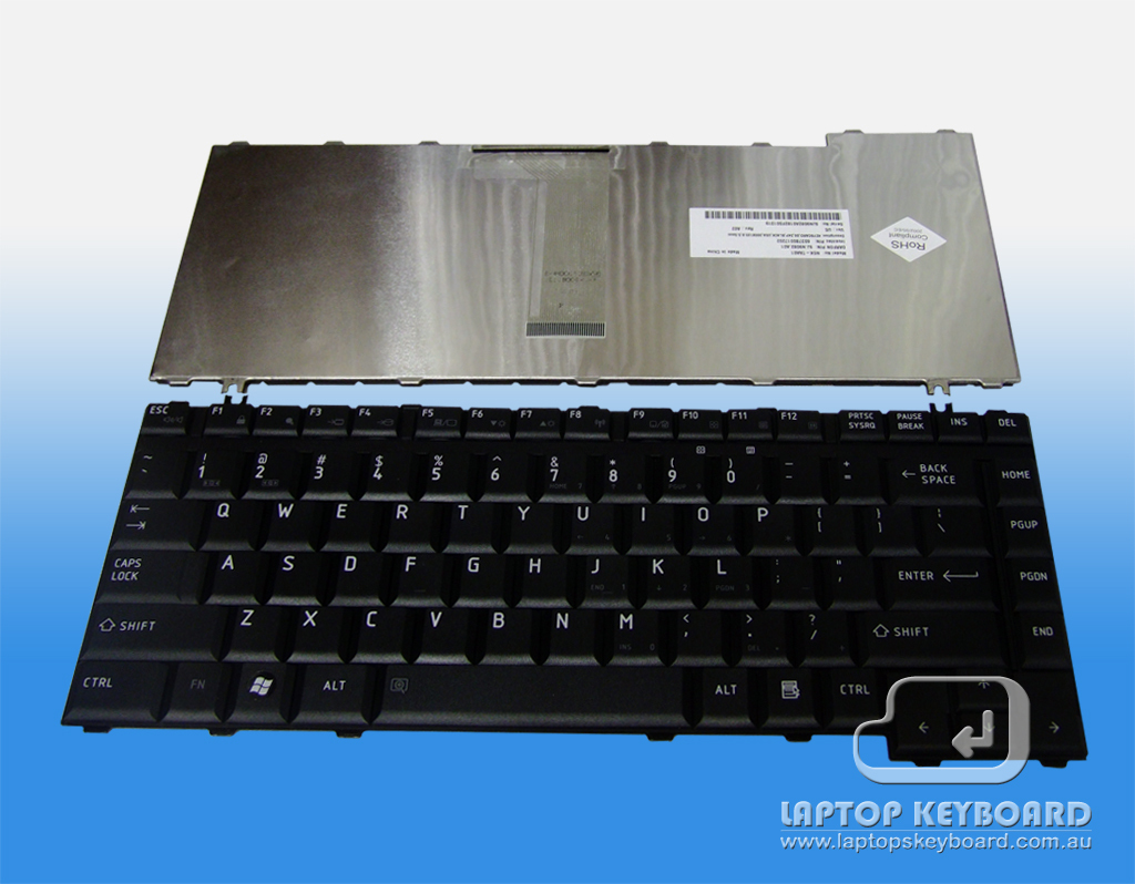 TOSHIBA A200 M300 A300 L300 REPLACE BLACK KEYBOARD 6037B0017202 - Click Image to Close